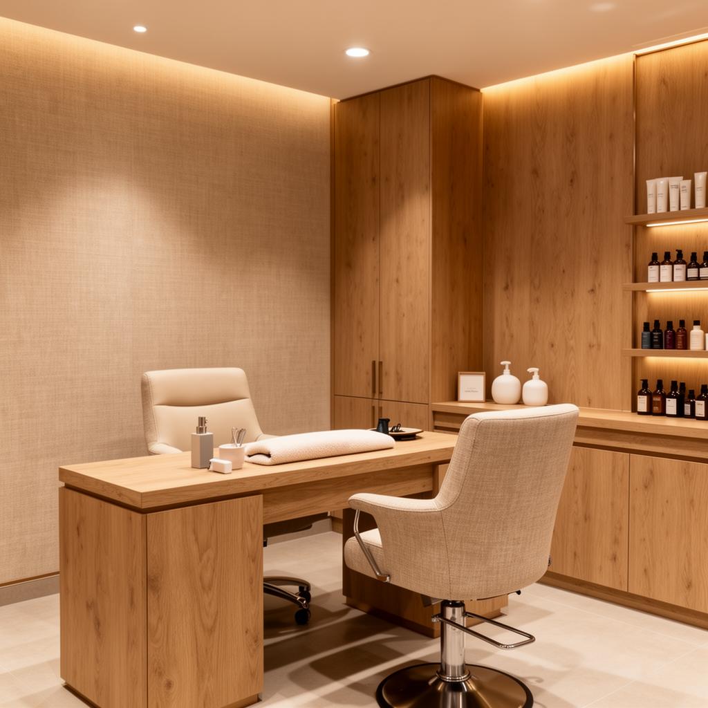 Inside Lillie Beauty Bar